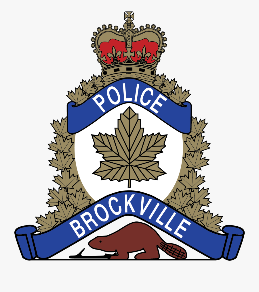 Brockville Police Logo, Transparent Clipart