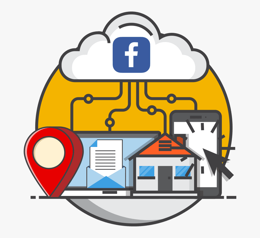 Facebook Advertising Png, Transparent Clipart