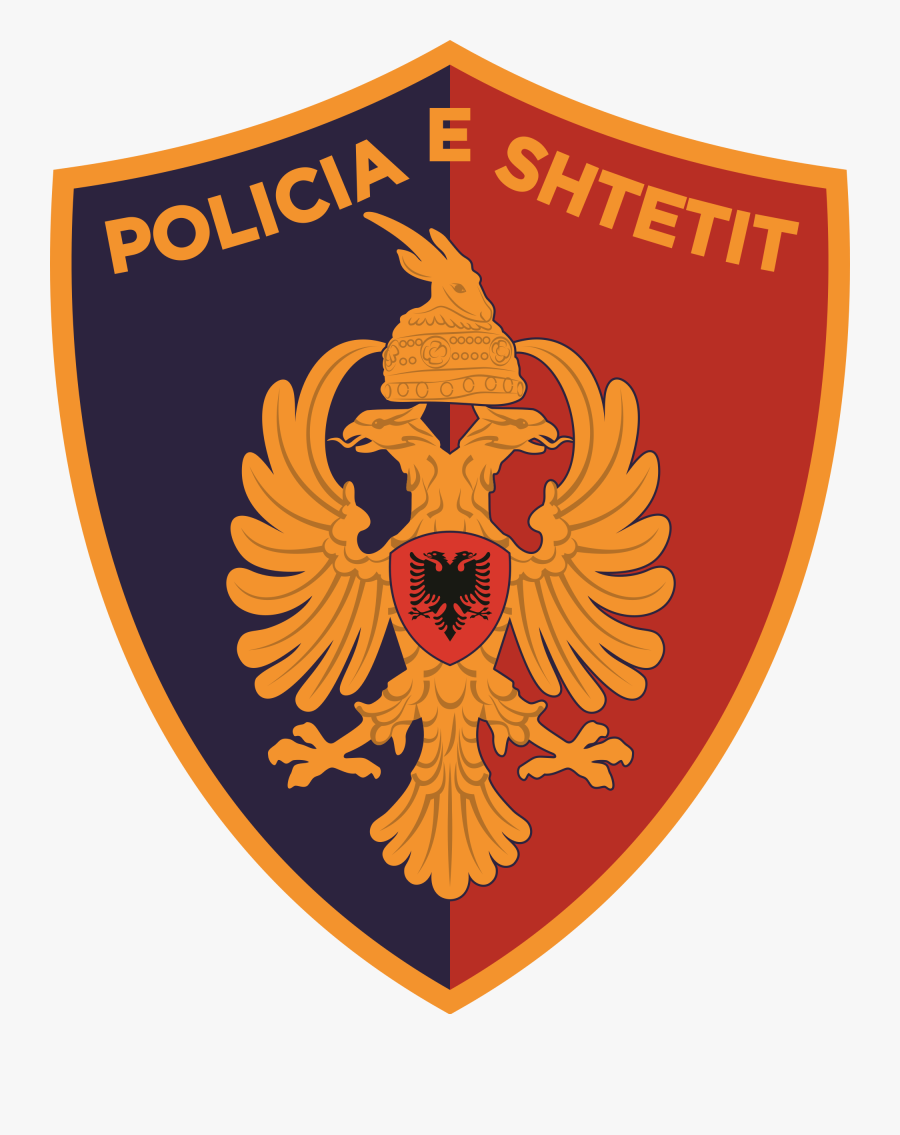 Clip Art Download Police Badge Clipart Free - Policia E Shtetit Logo, Transparent Clipart