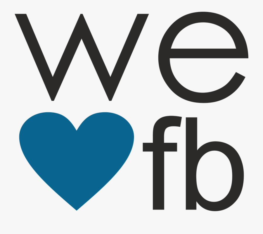 Love Facebook - Facebook, Transparent Clipart