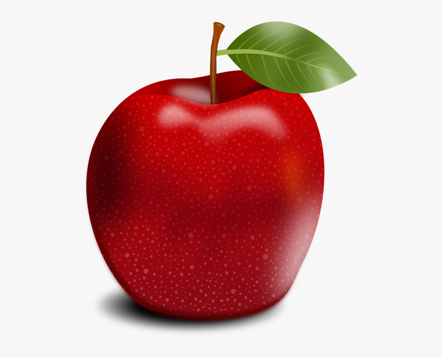 Fruit,natural Foods,cherry,seedless Fruit,rose Plant,clip - Fruit Transparent Apple, Transparent Clipart