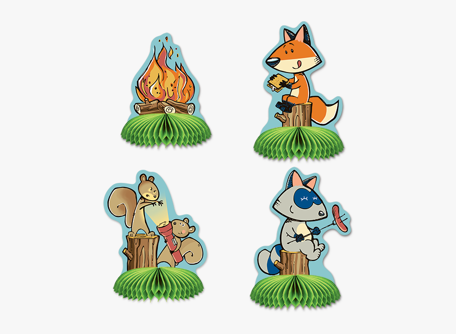 Woodland Clipart Woodland Friend - Centrepiece, Transparent Clipart