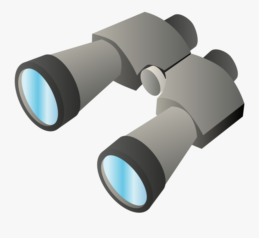 Binoculars - 双眼鏡 イラスト フリー, Transparent Clipart