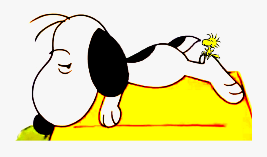 Sick Clipart Snoopy - Snoopy On Bed Sick, Transparent Clipart
