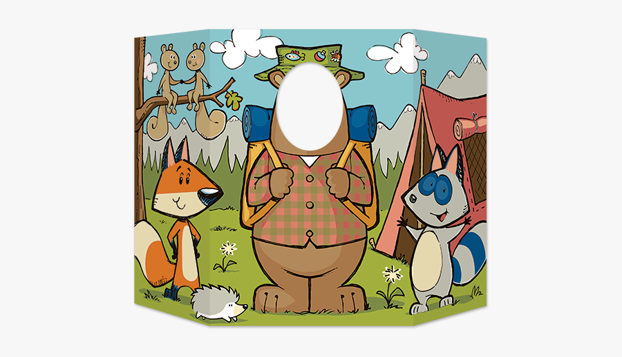 Woodland Clipart Woodland Friend - Cartoon, Transparent Clipart