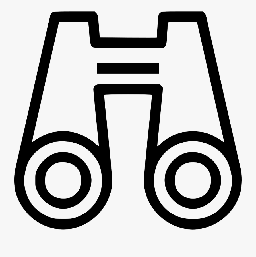 Binoculars Sightseeing Nature Adventure Travel Svg - Sightseeing Logo Png, Transparent Clipart