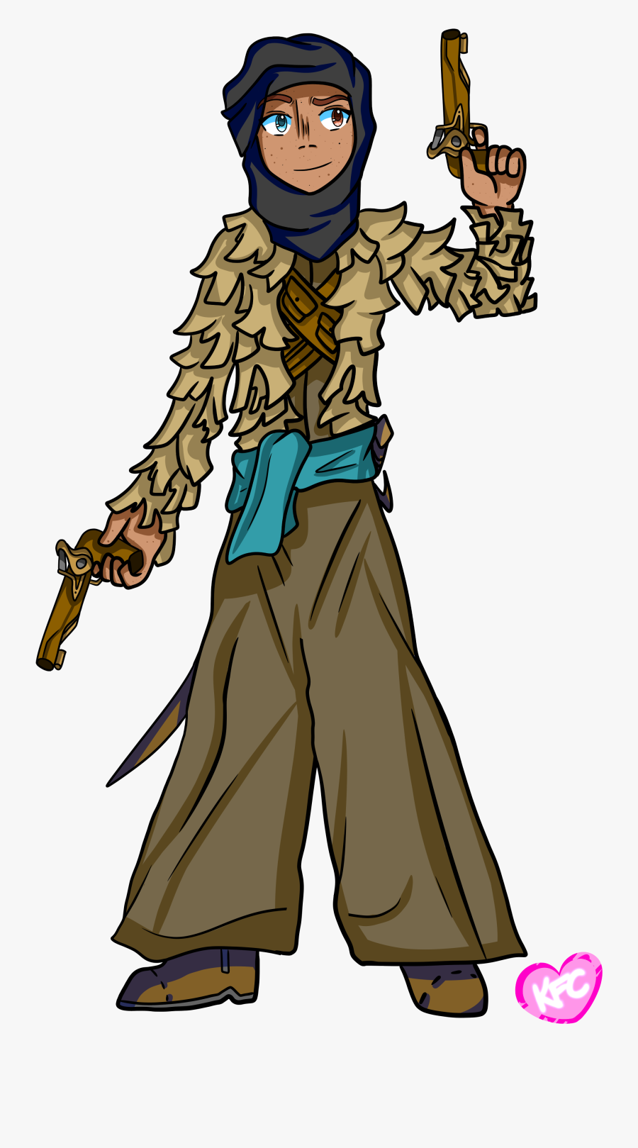 Transparent Halfling Png - Halfling Gunslinger, Transparent Clipart