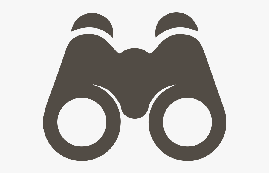 Binoculars Icon Png, Transparent Clipart