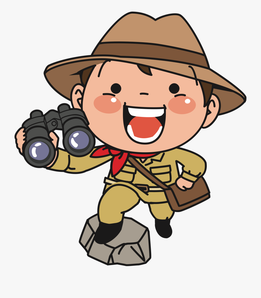 Explorer - Explorer Cartoon Transparent Background, Transparent Clipart