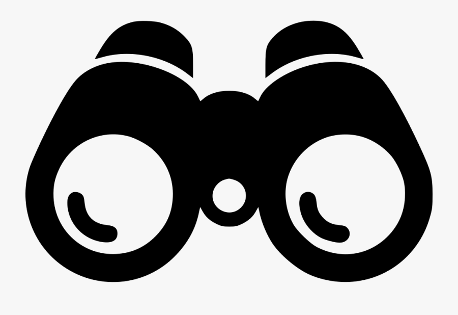 Binoculars - Binoculars Icon Png, Transparent Clipart