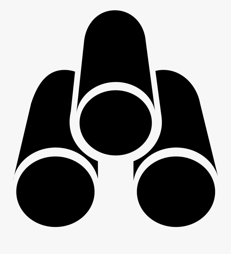 Binoculars,cylinder,clip And White - Steel Pipe Icon Png, Transparent Clipart