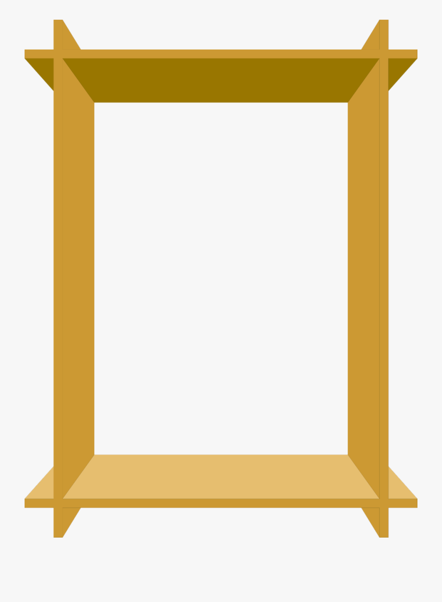 Rectangle,picture Frame,line,parallel,clip Art,furniture - Wood Frame Border Clip Art, Transparent Clipart