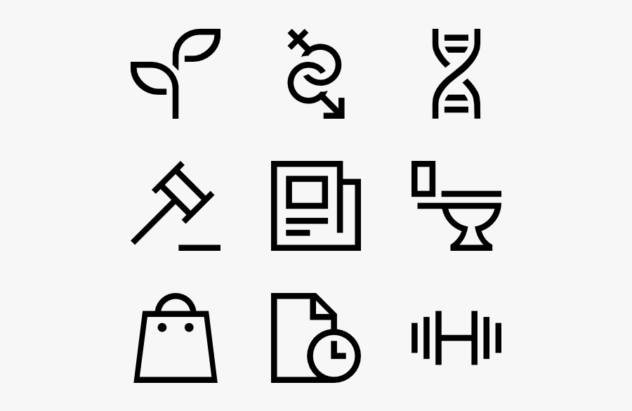 Outline Collection, Transparent Clipart