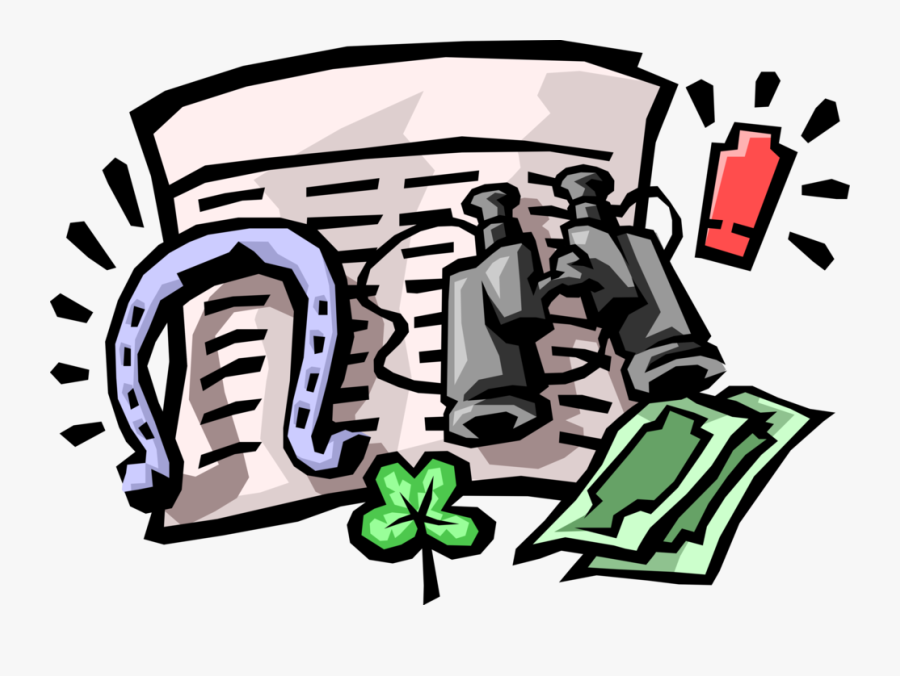 Vector Illustration Of Sport Of Horse Racing Horseshoe,, Transparent Clipart