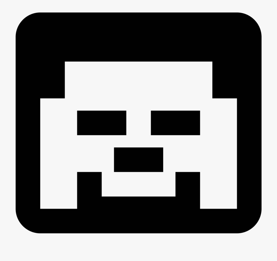 Minecraft Main Character Icon, Transparent Clipart