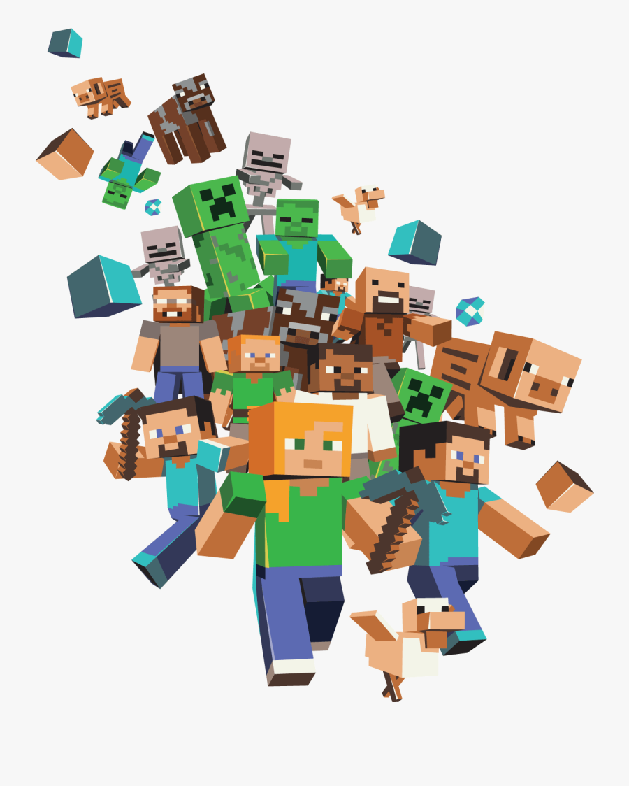 Clip Art Xbox Edition For Gamestop - Minecraft Png, Transparent Clipart