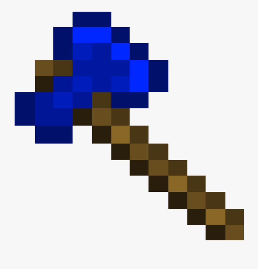 Minecraft Axe Coloring Pages Free Transparent Clipart ClipartKey