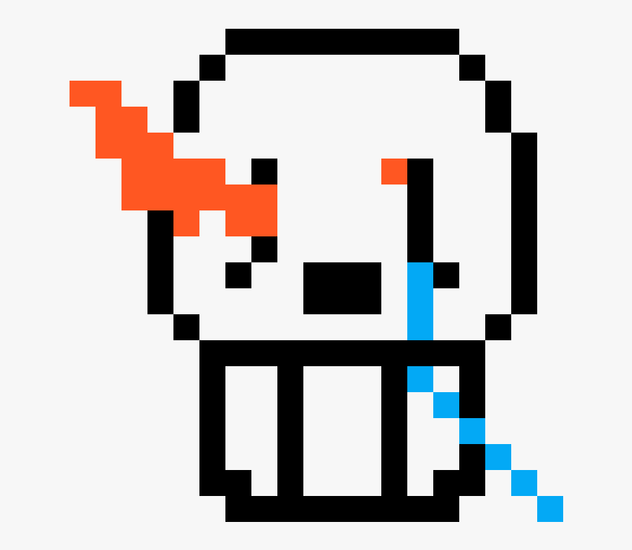 Snowman Pixel Art Minecraft Clipart , Png Download - Bt21 Chimmy Pixel Art, Transparent Clipart