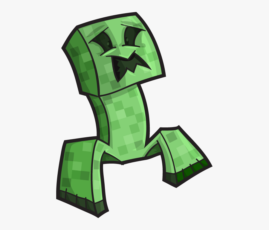 Transparent Minecraft Clip Art - Creeper Clipart, Transparent Clipart