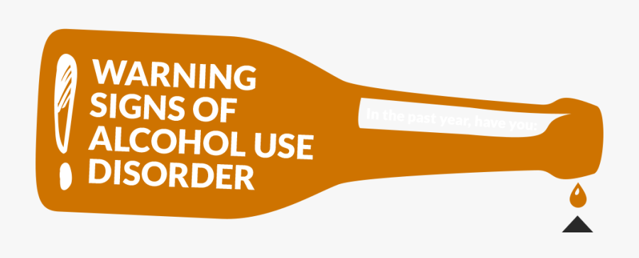 Alcohol Use Disorder, Transparent Clipart