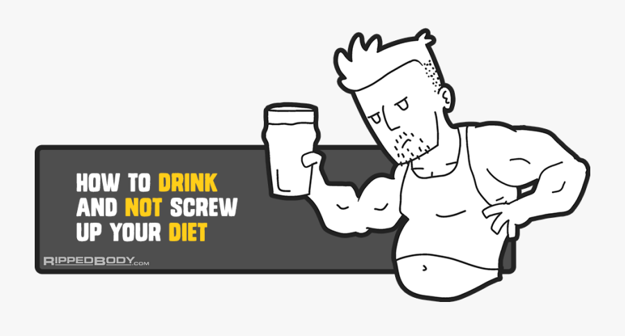The Alcohol Guide - Cartoon, Transparent Clipart