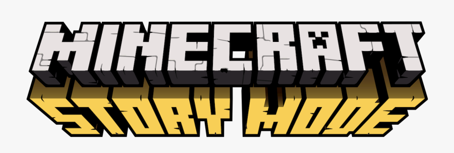 Minecraft Story Mode Title, Transparent Clipart