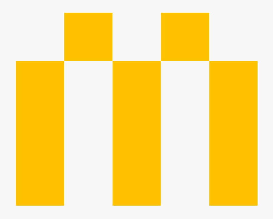 Mcdonalds Logo Temporary Transparent Clipart Minecraft - Minecraft Mcdonalds Logo, Transparent Clipart