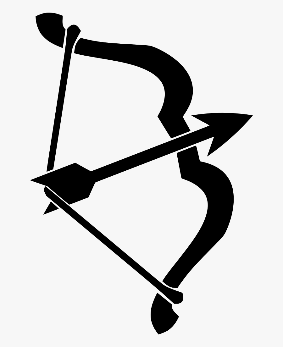 Transparent Bow And Arrow Clip Art - Red Bow And Arrow, Transparent Clipart