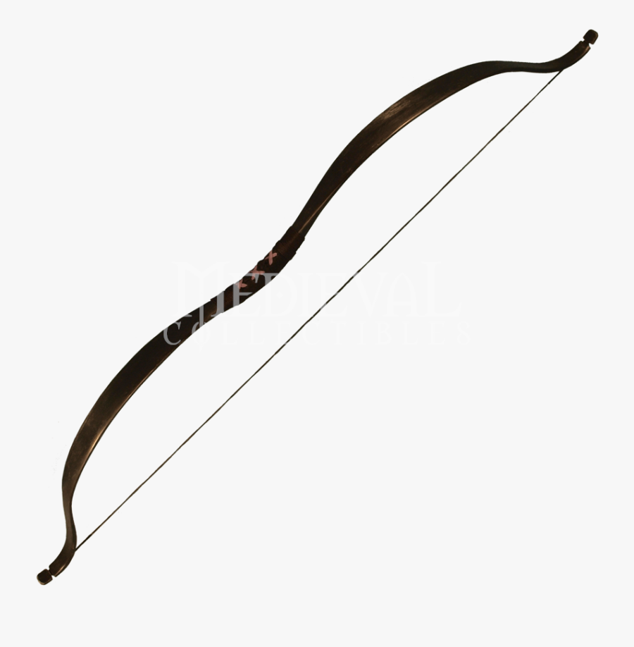 Clipart Bow Bow Arrow - Medieval Bow, Transparent Clipart