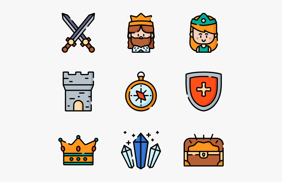 Medieval, Transparent Clipart