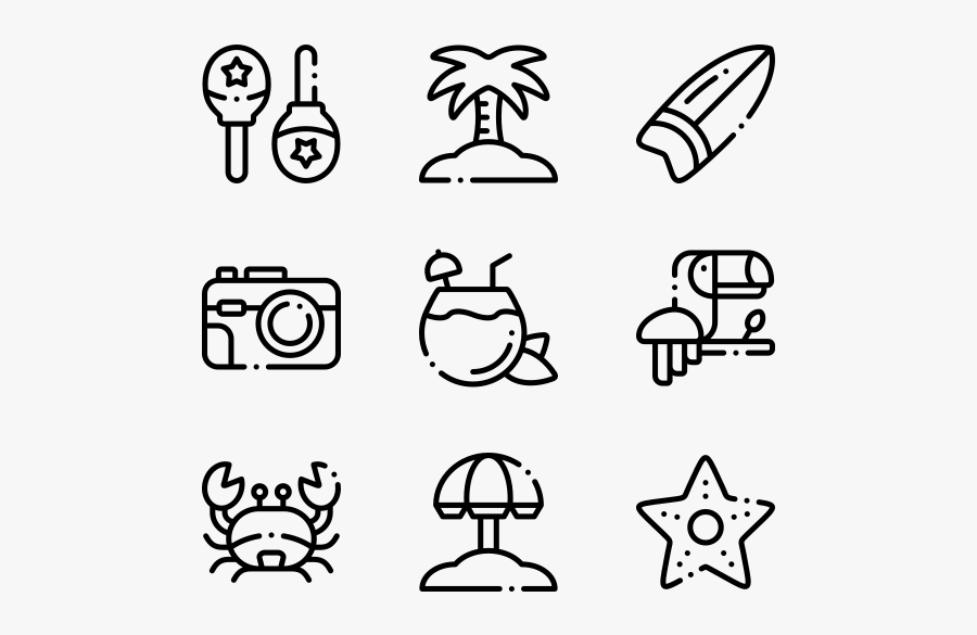 Tropical - Food Icons Png, Transparent Clipart