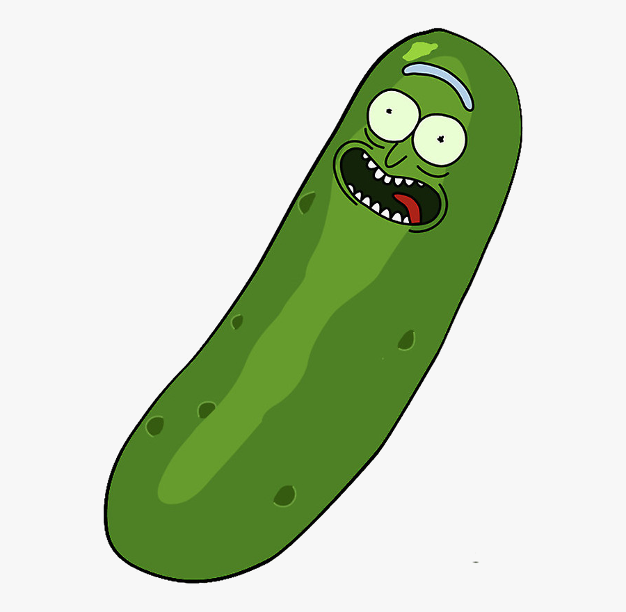 Clip Art Pickle Transparent Background - Rick And Morty Pickle Rick, Transparent Clipart