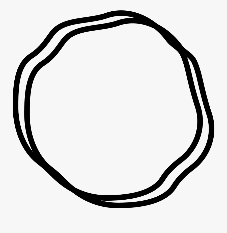 The House - Sliced Pickle Black And White, Transparent Clipart