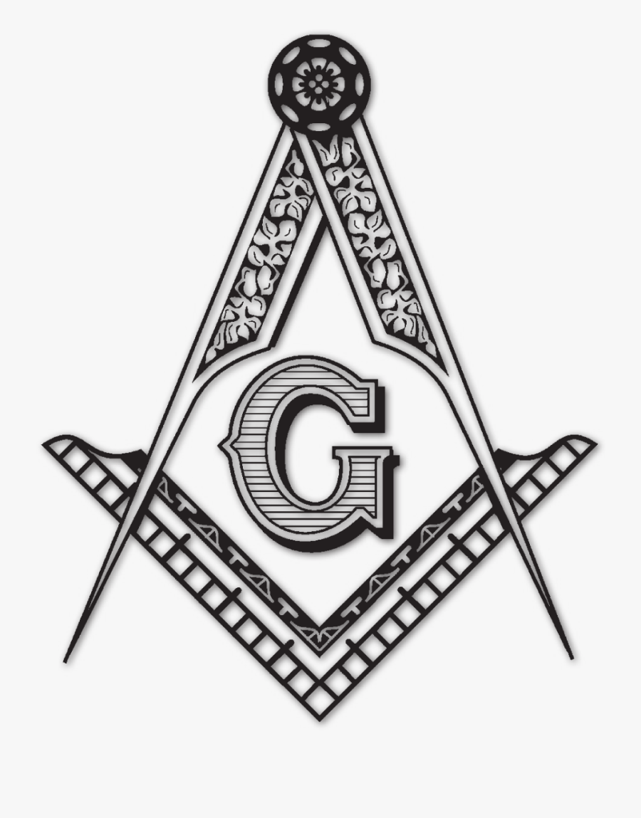 Clip Art Masonic Images Graphics - Escuadra Y Compas Masonico, Transparent Clipart