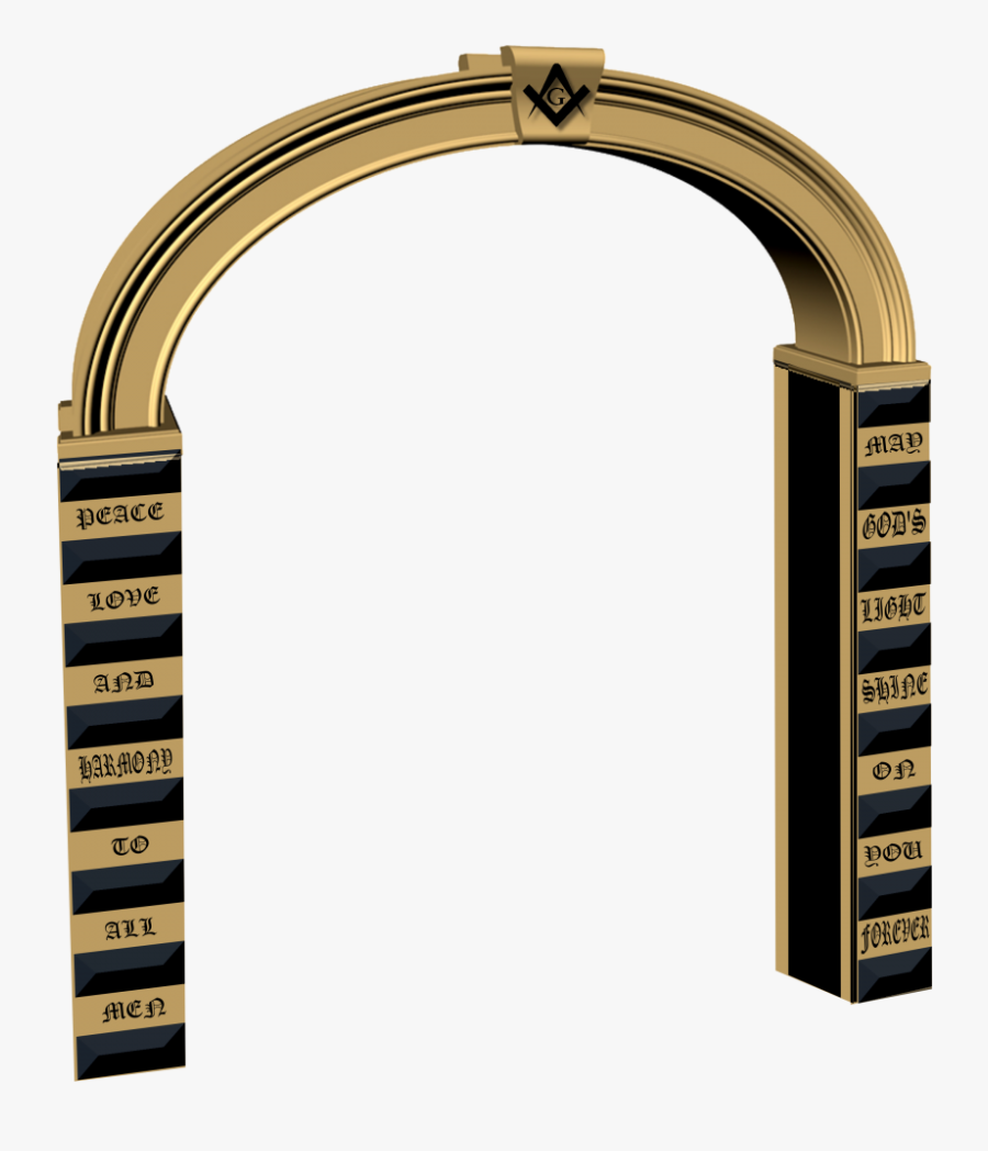 Www - Masonic - Arch, Transparent Clipart