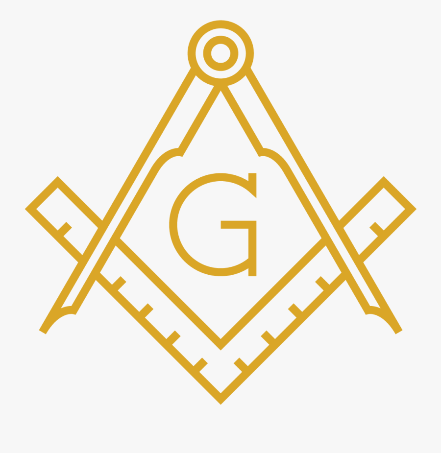 Square And Compass Moon, Transparent Clipart