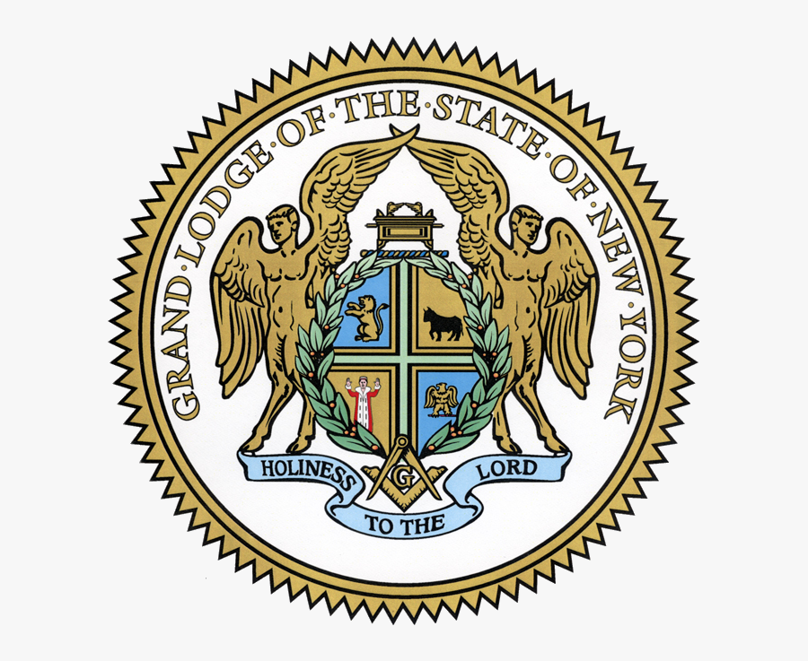 Column Clipart Masonic - Grand Lodge Of New York Logo, Transparent Clipart