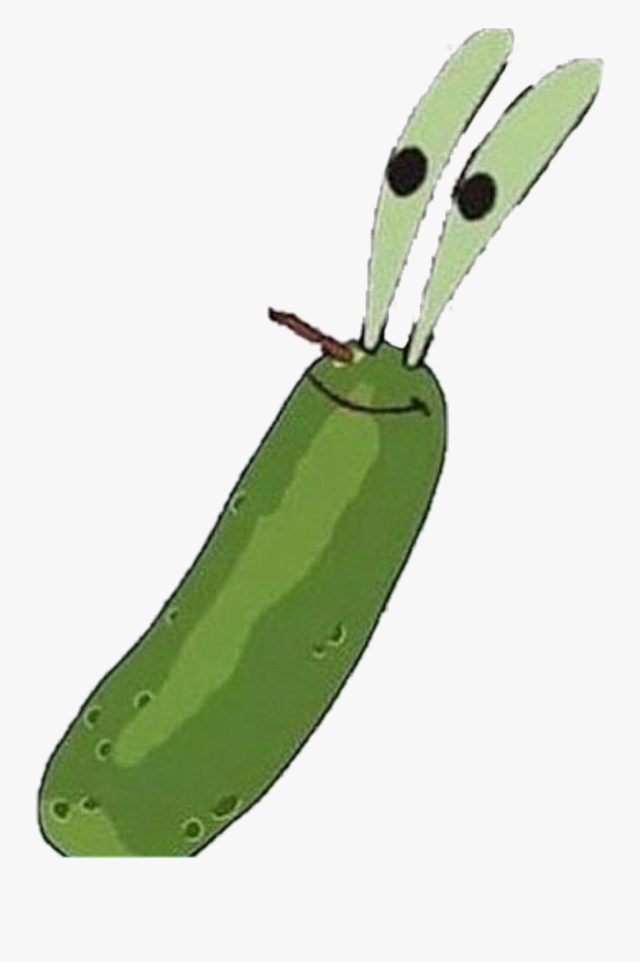#pickle #spongebob - Snow Peas, Transparent Clipart