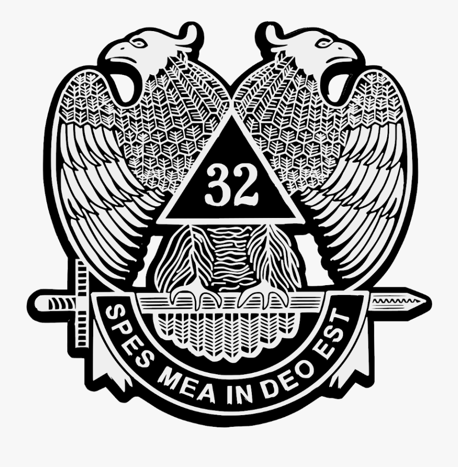 Scottish Rite 32nd Degree, Transparent Clipart