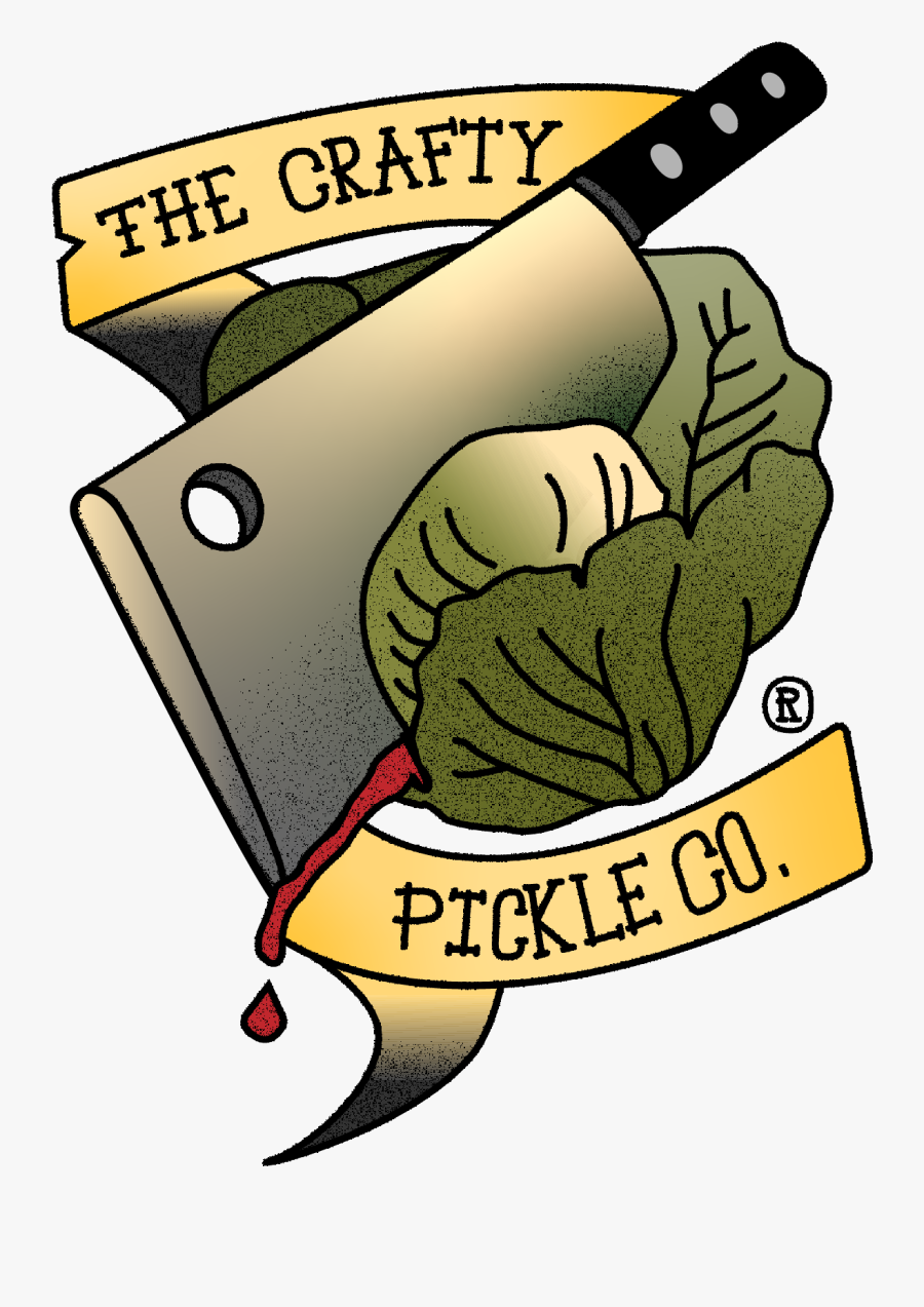The Crafty Pickle Co Logo Final Rgb - The Crafty Pickle Co., Transparent Clipart