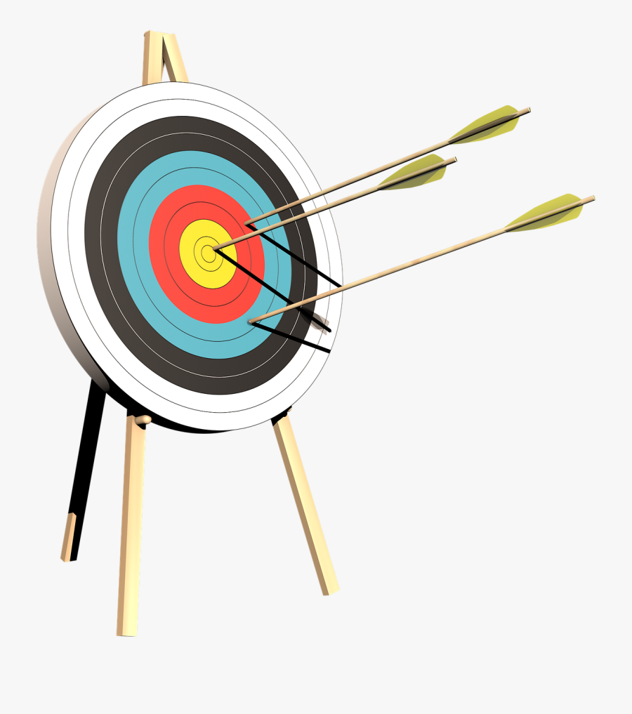 Transparent Target Clip Art - Archery Png, Transparent Clipart