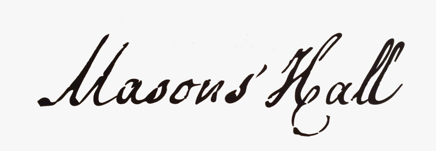 Masons Font, Transparent Clipart