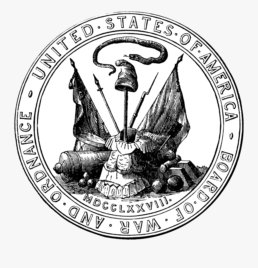 Military Clipart Civil War - Civil War Union Seal, Transparent Clipart