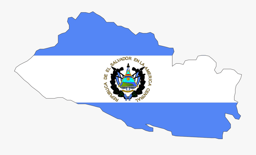 Pixabay - El Salvador Map Png, Transparent Clipart