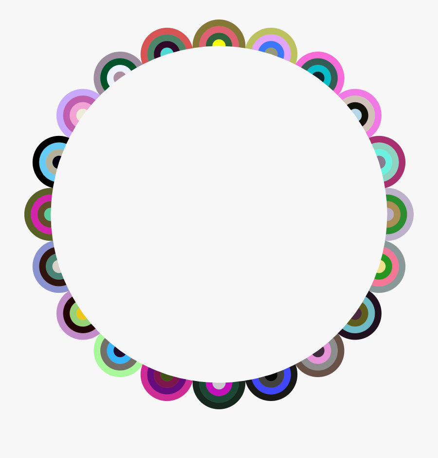 Target Frame 2 Clip Arts - Png Circle Frame Color, Transparent Clipart