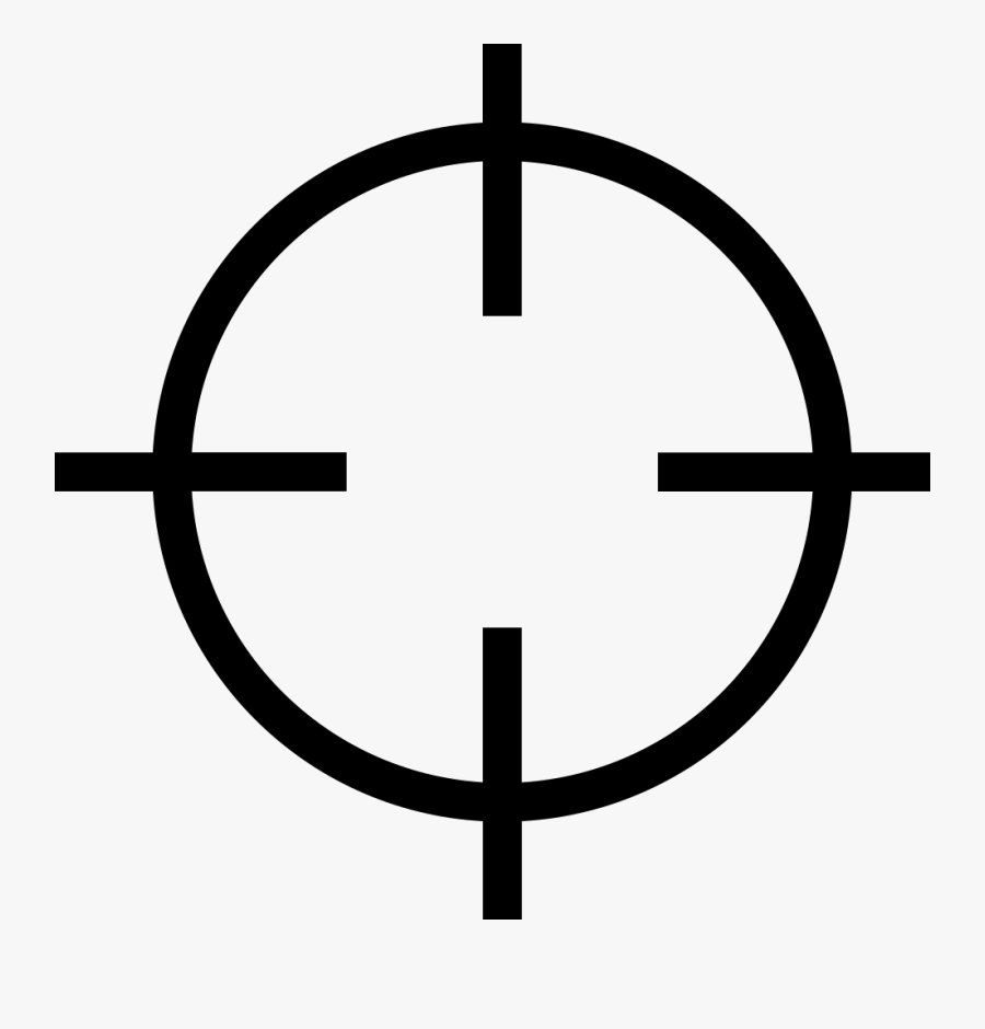 Circular Target - Alvo Png, Transparent Clipart