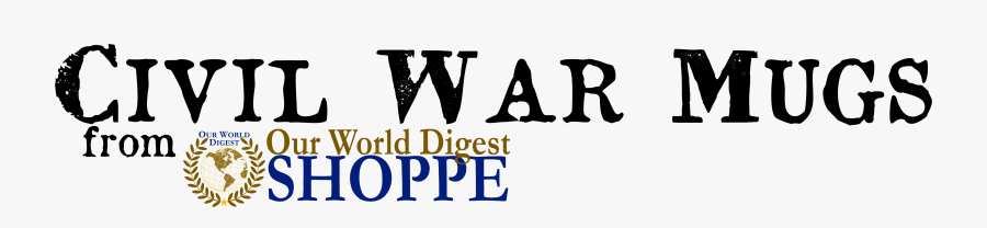 Civil War Mugs, Transparent Clipart