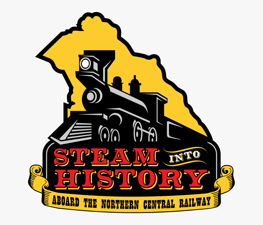 Steam Into History - Steam Into History Logo, Transparent Clipart