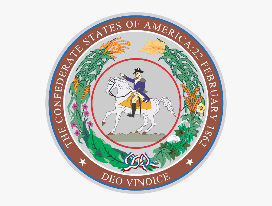 Confederate States Of America Seal, Transparent Clipart