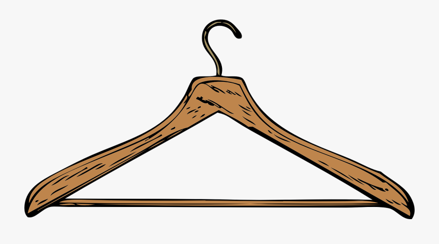 Coat Hanger - Clothes Hanger Clip Art, Transparent Clipart